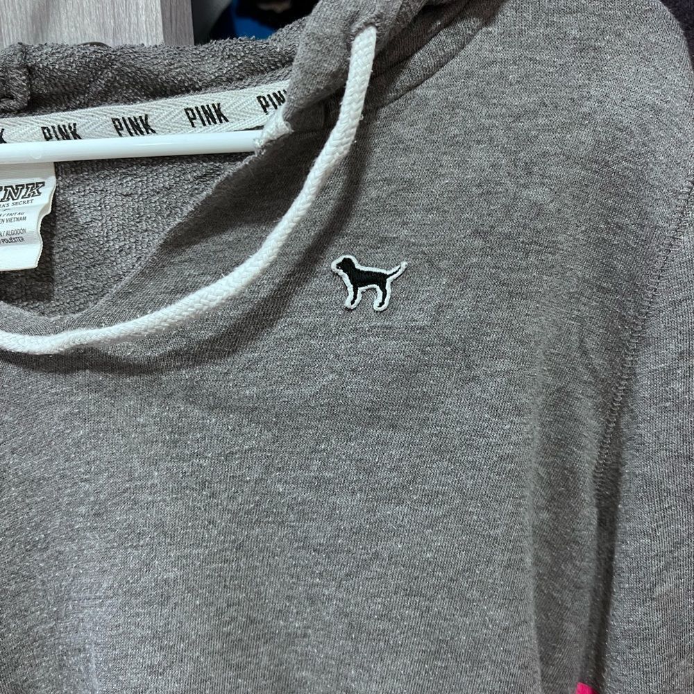 Victoria’s Secret Pink pull over hoodie w/ pockets​ - Picture 5 of 7